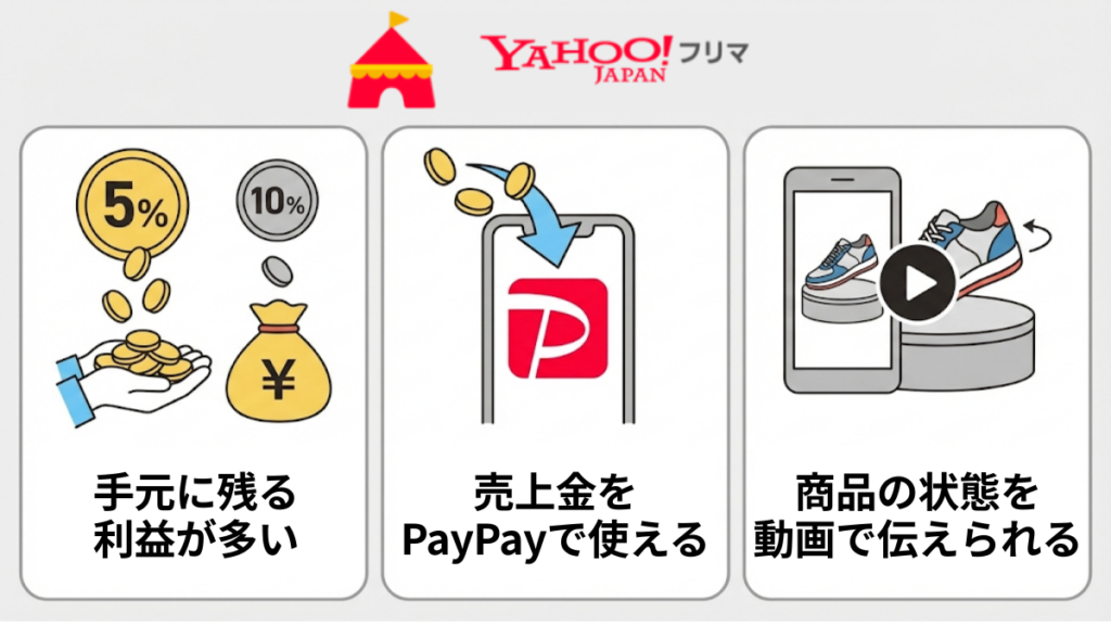 フリマアプリの手数料を比較！メルカリ・楽天ラクマ・Yahoo！フリマは 
