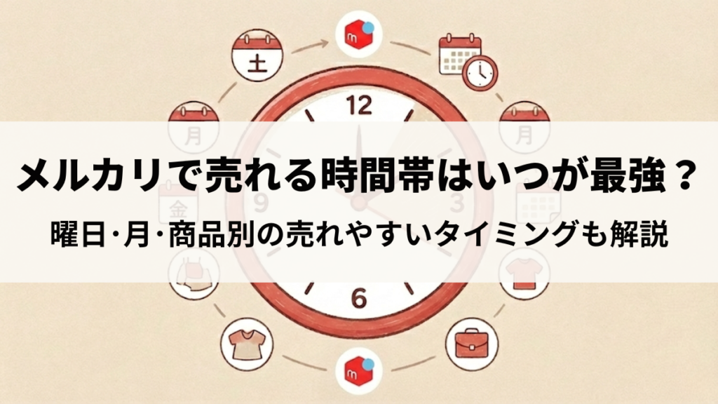 メルカリ-売れる時間-10- 