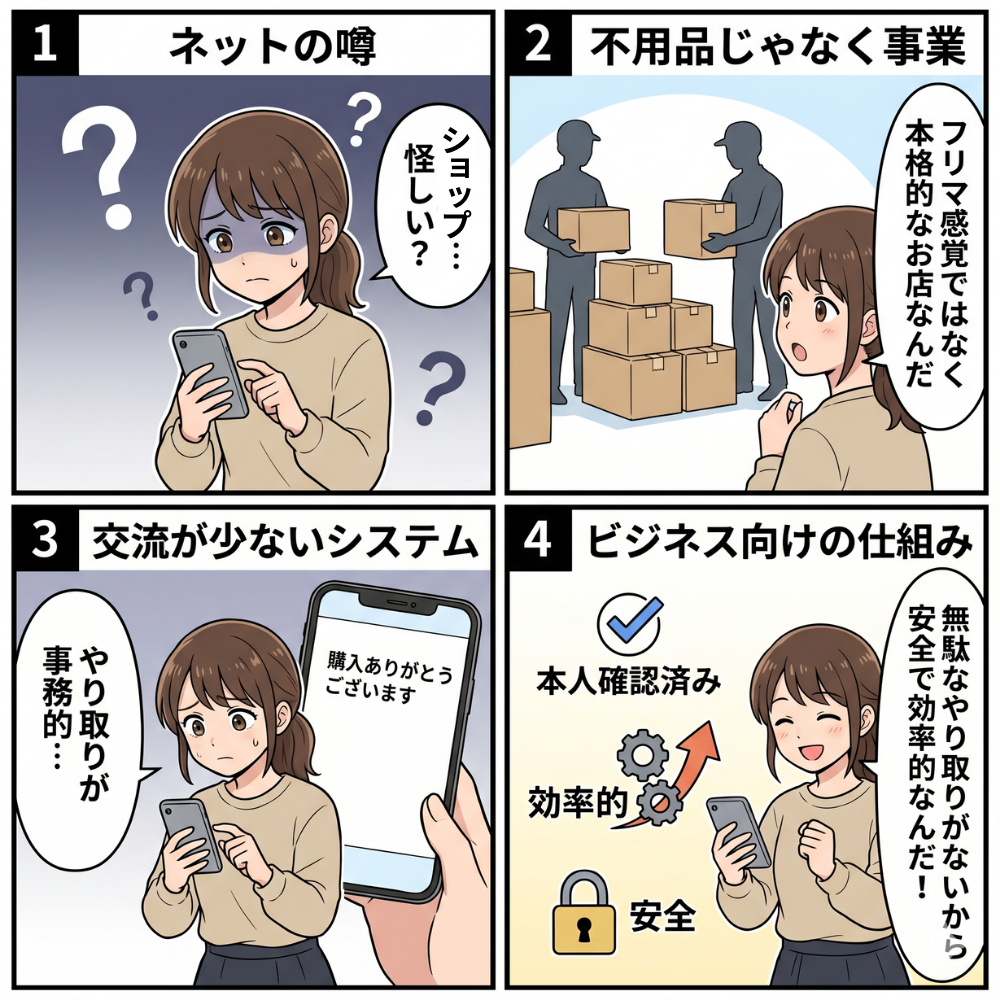 怪しいと言われる理由