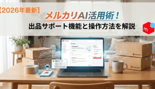 【2026年最新】メルカリAI活用術！出品サポート機能と操作方法を解説