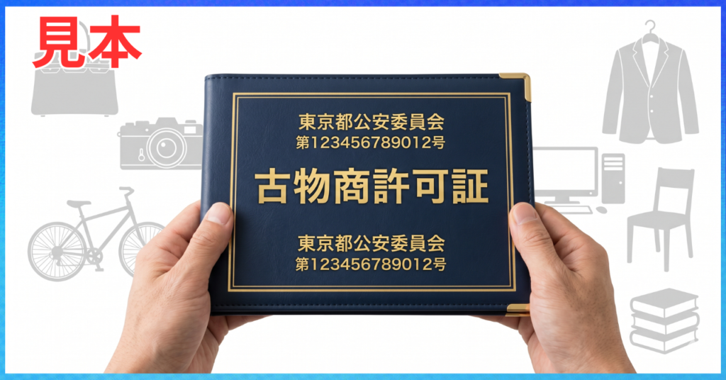 ⑤：中古販売は古物商許可が必要