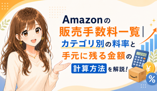 Amazonの販売手数料一覧｜カテゴリ別の料率と手元に残る金額の計算方法を解説！