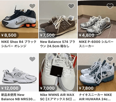 メルカリ ファッション靴