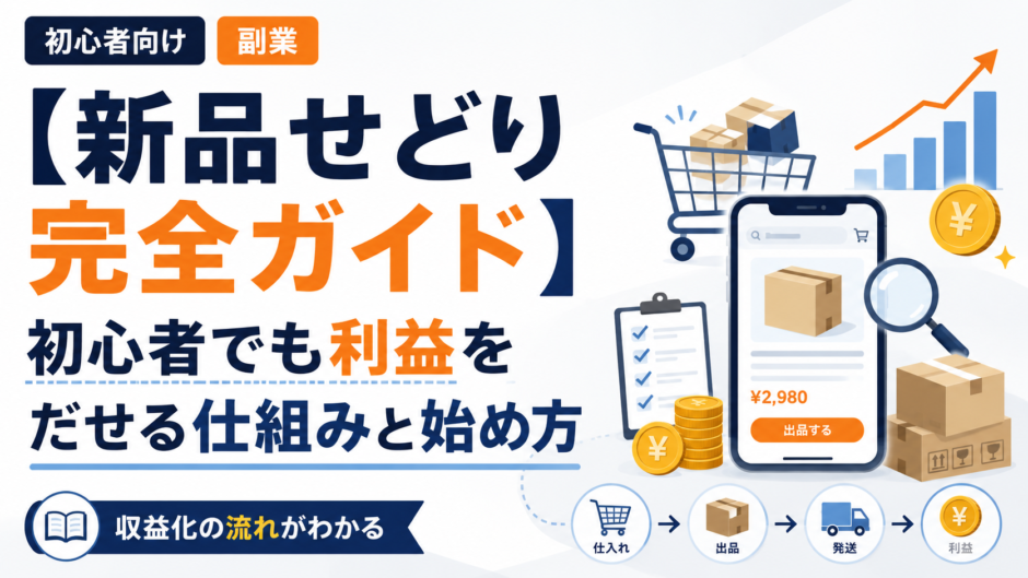 新品せどり完全ガイド